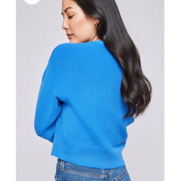 Gentle Fawn Orville Cardigan Sweater in Cobalt Size M - Picture 2 of 14